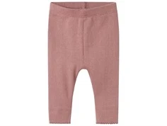 Name It twilight mauve hulmønster leggings